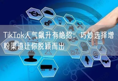 TikTok人气飙升有绝招：巧妙选择增粉渠道让你脱颖而出