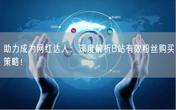 助力成为网红达人：深度解析B站有效粉丝购买策略！