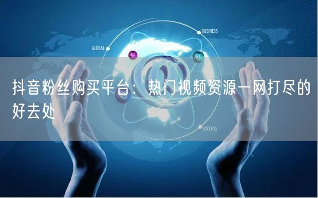 抖音粉丝购买平台：热门视频资源一网打尽的好去处