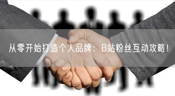 从零开始打造个人品牌：B站粉丝互动攻略！