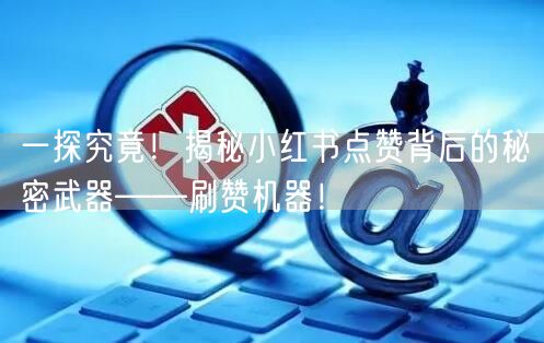 一探究竟！揭秘小红书点赞背后的秘密武器——刷赞机器！