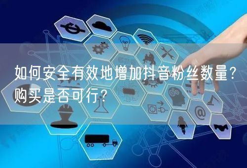 如何安全有效地增加抖音粉丝数量？购买是否可行？